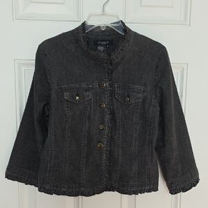 Sandro Black Jacket.  Size Medium